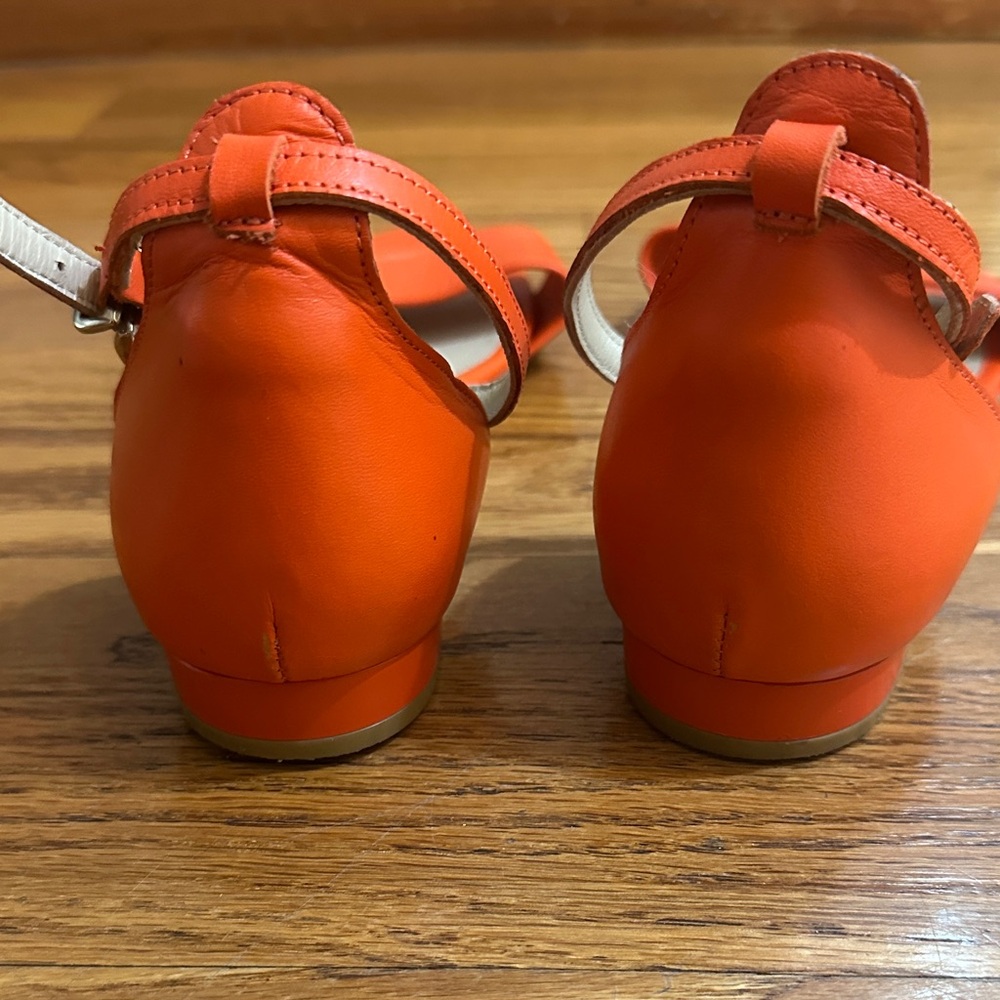 Hotiç Chic Vibrant Orange Sandals - Picture 6 of 9